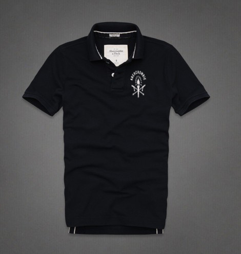 Abercrombie Fitch Hombres Polo Corto Remera AF7132